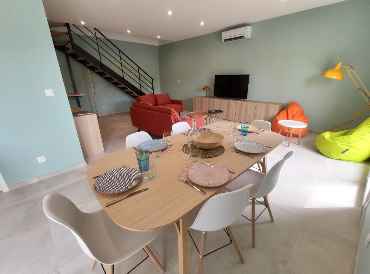 Colormix 3 Etoiles - 95M2 Plein Centre - Ensoleille Climatise Apartamento Mèze Exterior foto